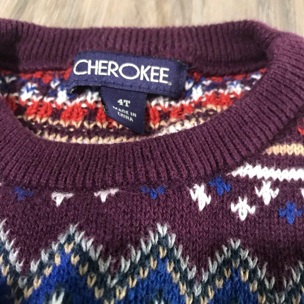 Cherokee patch sweater - Picture 3 of 5